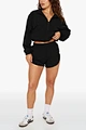 polyester shorts womens